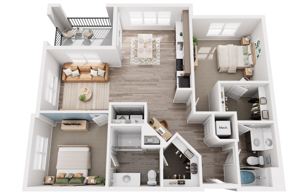 The Hickory Floor Plan The Hickory Floor Plan