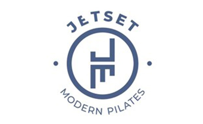 a logo for Jetset Modern Pilates